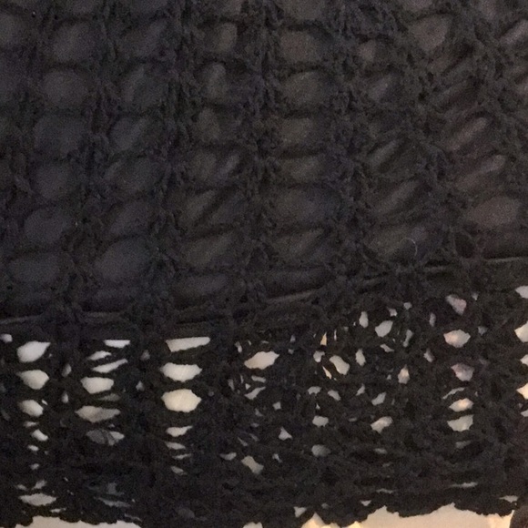 Venice blue black crochet sundress - Picture 1 of 4